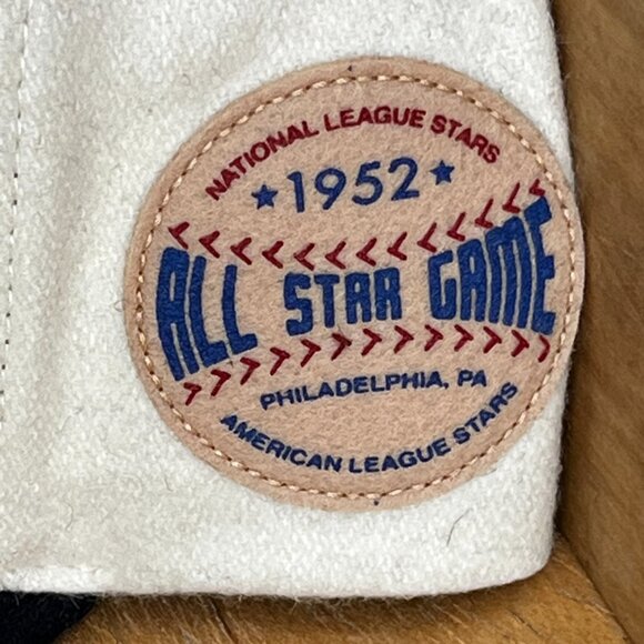 MITCHELL & NESS MLB 1952 ALL STAR GAME WOOL PRO PINCH SNAPBACK HAT NEW - Picture 4 of 5